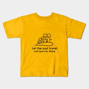 Traveling soul Kids T-Shirt